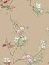 April Blossom wallpaper in sand color - pattern number ZA8073 - by Ronald Redding in the Tea Garden Second Edition collection