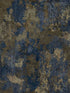 Patina Texture fabric in blue gold color - pattern number IT21176 - by Galerie in the Italian Textures 3 collection