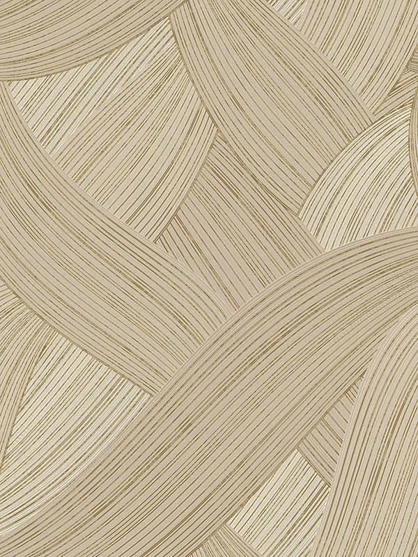Flowing Water wallpaper in light cream beige color - pattern number IT49332 - by Galerie in the Italian Textures 3 collection