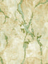 Faux Marble Stone wallpaper in gold green color - pattern number IT49355 - by Galerie in the Italian Textures 3 collection