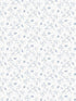 Botanical Trail fabric in blue color - pattern number G67851 - by Galerie in the Miniatures 3 collection