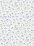 Meadow Sweet fabric in blue color - pattern number G67871 - by Galerie in the Miniatures 3 collection