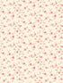 Modern Rose Trail fabric in beige color - pattern number G67888 - by Galerie in the Miniatures 3 collection