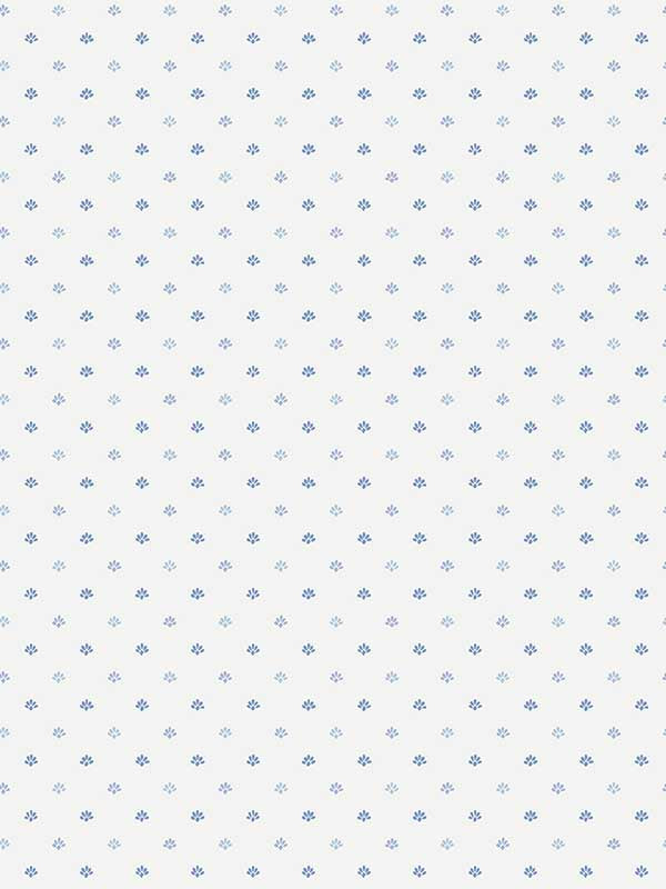 Multi Mini fabric in blue color - pattern number G67898 - by Galerie in the Miniatures 3 collection