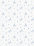 Small Sprigs fabric in blue color - pattern number G67915 - by Galerie in the Miniatures 3 collection