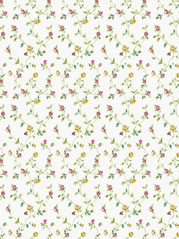 Two Colour Trail wallpaper in green color - pattern number G67936 - by Galerie in the Miniatures 3 collection