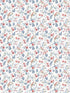 Garden Bird wallpaper in blue color - pattern number G68715 - by Galerie in the Miniatures 3 collection