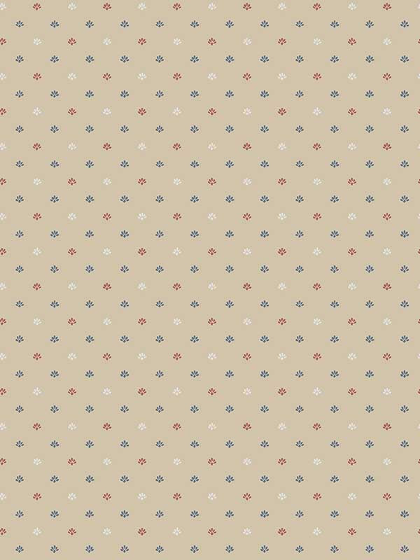 Multi Mini fabric in beige color - pattern number G68734 - by Galerie in the Miniatures 3 collection