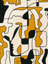 Saudade wallpaper in yellow color - pattern number WP20878 - by Mind the Gap in the Jazz Live collection