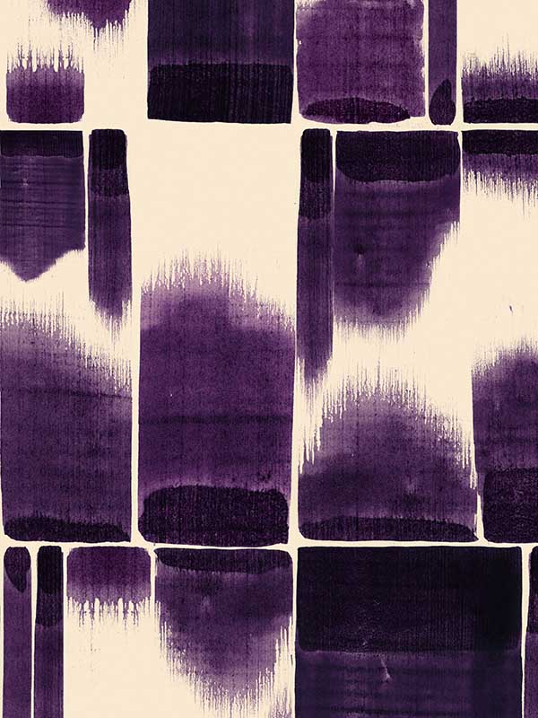 Fusion wallpaper in purple taupe color - pattern number WP30232 - by Mind the Gap in the Jazz Live collection