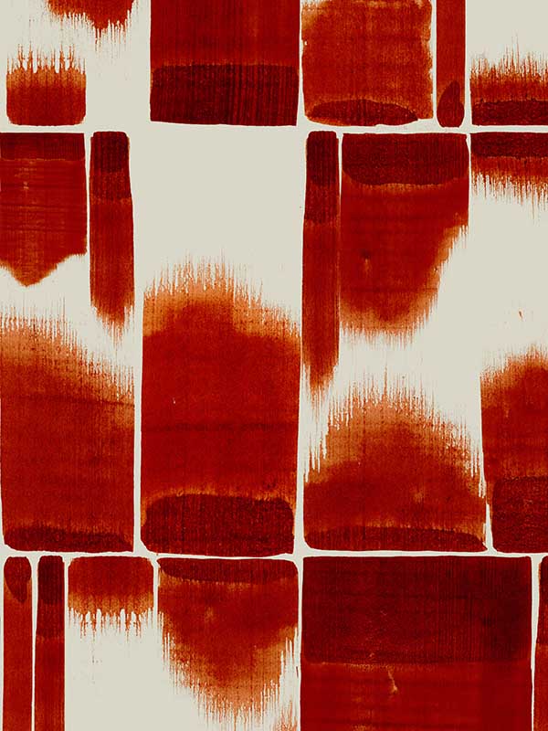 Fusion wallpaper in scarlet color - pattern number WP30234 - by Mind the Gap in the Jazz Live collection