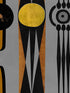 Take Five wallpaper in grey color - pattern number WP30244 - by Mind the Gap in the Jazz Live collection