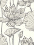 Viola fabric in glamorous night color - pattern number WH40720 - by Seabrook in the Piano collection