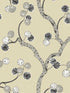 Allegra wallpaper in cream color - pattern number WH41015 - by Seabrook in the Piano collection
