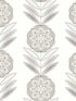 Belle wallpaper in smoke color - pattern number WH41108 - by Seabrook in the Piano collection