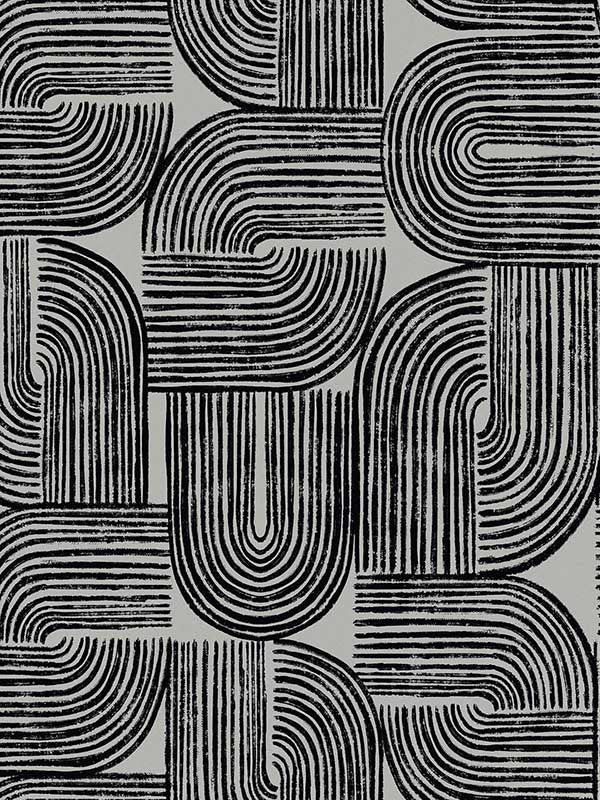 Piper fabric in silver sea color - pattern number WH41300 - by Seabrook in the Piano collection