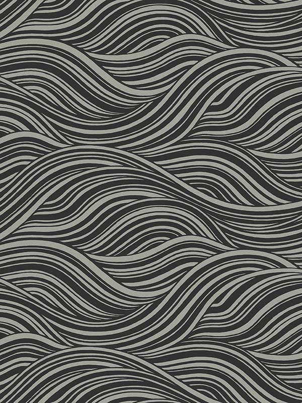 Melody wallpaper in sleepy owlet color - pattern number WH41700 - by Seabrook in the Piano collection