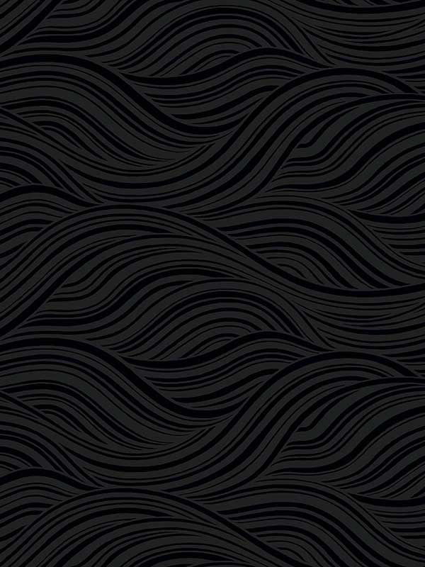 Melody wallpaper in black color - pattern number WH41720 - by Seabrook in the Piano collection