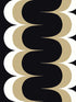 Mandolin wallpaper in golden straw color - pattern number WH42005 - by Seabrook in the Piano collection