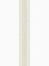 Lyre border in nutmeg color - pattern number WH42100 - by Seabrook in the Piano collection