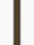Lyre border in sun color - pattern number WH42106 - by Seabrook in the Piano collection