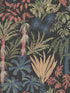 Everglades Botanical wallpaper in black color - pattern number 4172-27483 - by A Street Prints in the Sea Salt collection