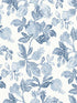 Beach Rose Floral Fruits wallpaper in blue color - pattern number 4172-27492 - by A Street Prints in the Sea Salt collection