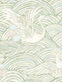 Egret Tidal Dance wallpaper in sage color - pattern number 4172-27497 - by A Street Prints in the Sea Salt collection
