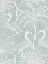 Biscayne Flamingo Beach wallpaper in turquoise color - pattern number 4172-82004 - by A Street Prints in the Sea Salt collection