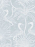 Biscayne Flamingo Beach wallpaper in sky blue color - pattern number 4172-82005 - by A Street Prints in the Sea Salt collection