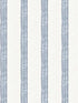 Mandevilla Vine Stripe fabric in blue color - pattern number 4148-27428 - by Chesapeake in the PrintWorks collection