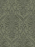 Adavu Damask wallpaper in dark green color - pattern number 4148-27440 - by Chesapeake in the PrintWorks collection