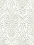 Adavu Damask wallpaper in sage color - pattern number 4148-27441 - by Chesapeake in the PrintWorks collection