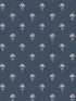 Surdiva Floral Fan wallpaper in indigo color - pattern number 4148-27461 - by Chesapeake in the PrintWorks collection