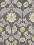 Myrtle Floral Ogee wallpaper in blue color - pattern number 4171-82061 - by A Street Prints in the Hidden Treasures Volume 2 collection
