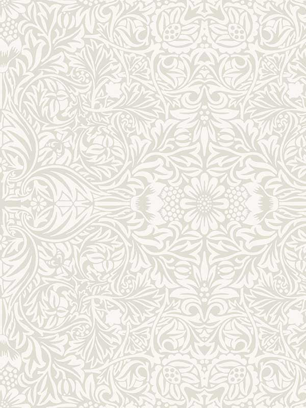 Ceiling Intricate Floral wallpaper in dove color - pattern number 4171-82069 - by A Street Prints in the Hidden Treasures Volume 2 collection