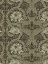 African Marigold Floral wallpaper in black color - pattern number 4171-82073 - by A Street Prints in the Hidden Treasures Volume 2 collection