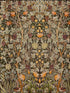 Vine Embroidery 6 Panel mural in green color - pattern number 4171-HT84004 - by A Street Prints in the Hidden Treasures Volume 2 collection