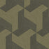 Geometric wallpaper in bronze brown color - pattern number SY27509 - by Galerie in the Synergy collection