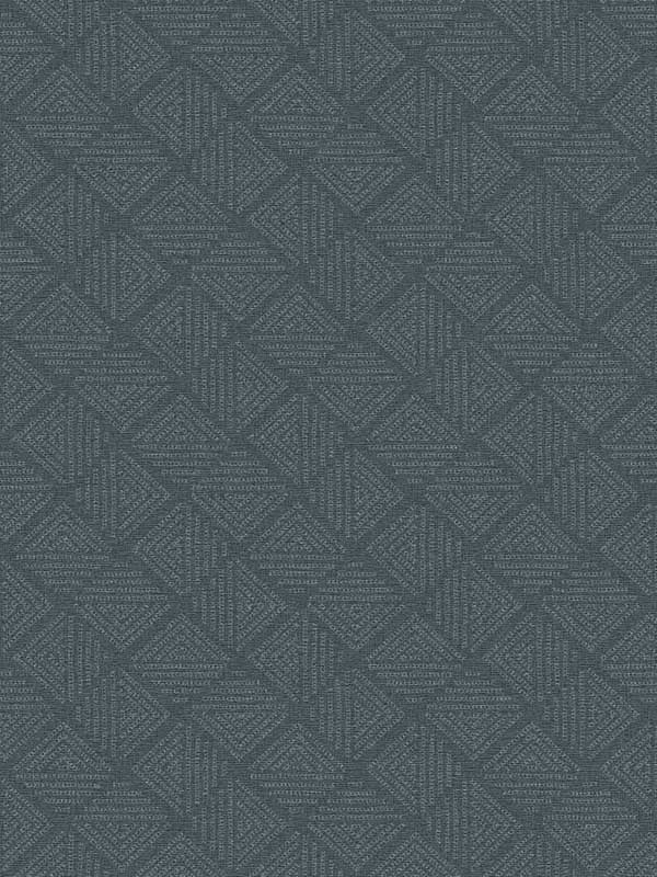 Center Square wallpaper in indigo color - pattern number MJ4862 - by Magnolia Home by Joanna Gaines in the Magnolia Home High Performance Wallcovering collection