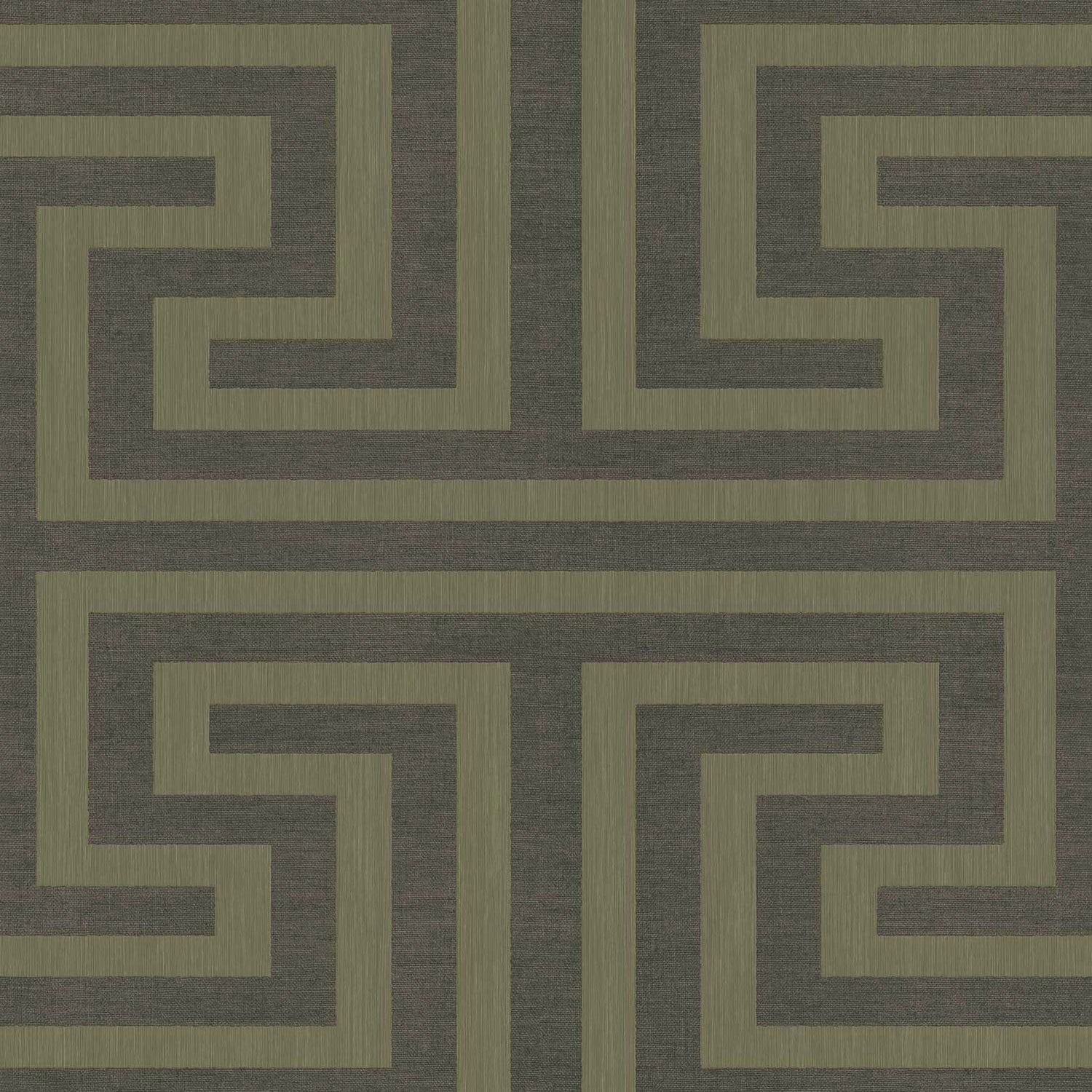 Geometric wallpaper in silver grey color - pattern number SY27519 - by Galerie in the Synergy collection