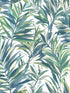 Swaying Palms wallpaper in green & blue color - pattern number GN2544 - by York in the Woodnote collection