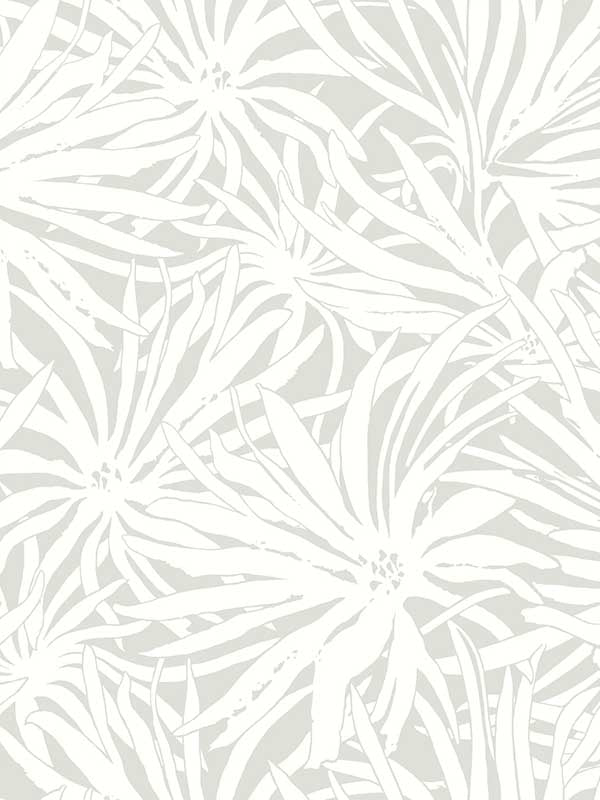 Floral Canopy wallpaper in grey color - pattern number GN2572 - by York in the Woodnote collection