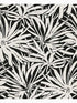 Floral Canopy mural in black color - pattern number GN2576M - by York in the Woodnote collection