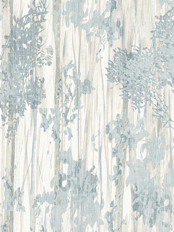 Aspen Grove wallpaper in blue color - pattern number GN2602 - by York in the Woodnote collection