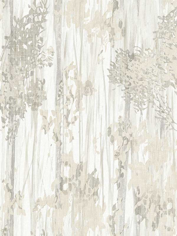 Aspen Grove wallpaper in grey color - pattern number GN2603 - by York in the Woodnote collection