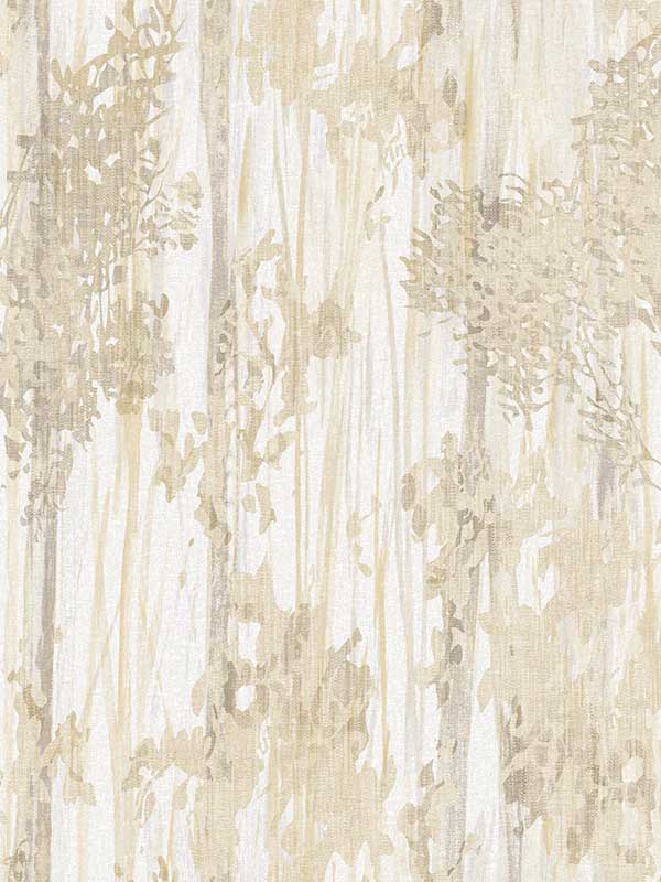 Aspen Grove wallpaper in sand color - pattern number GN2604 - by York in the Woodnote collection