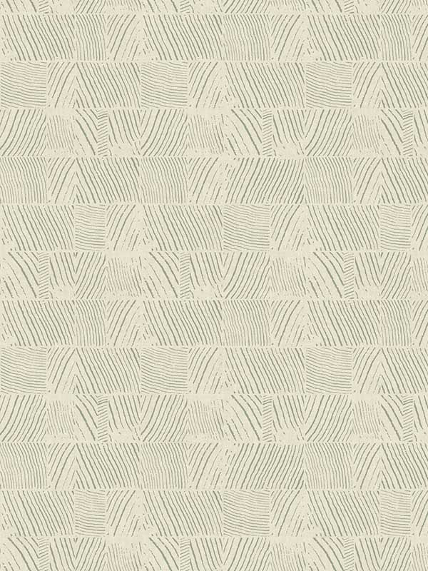 Woodcut wallpaper in green &amp; stone color - pattern number GN2624 - by York in the Woodnote collection