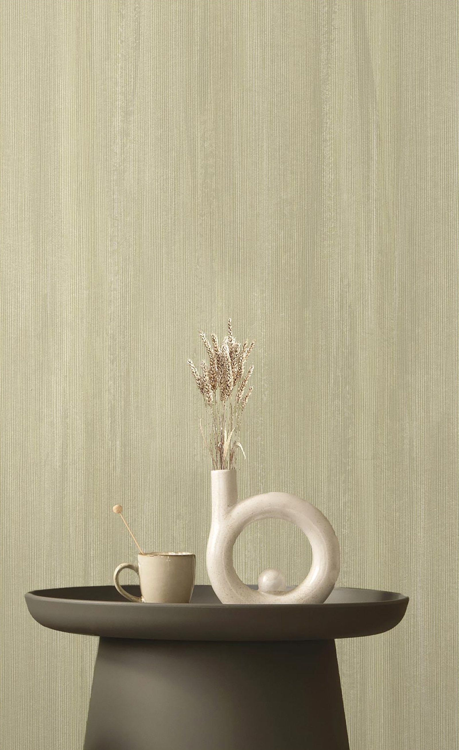 Plain Texture wallpaper in beige color - pattern number SY27542 - by Galerie in the Synergy collection
