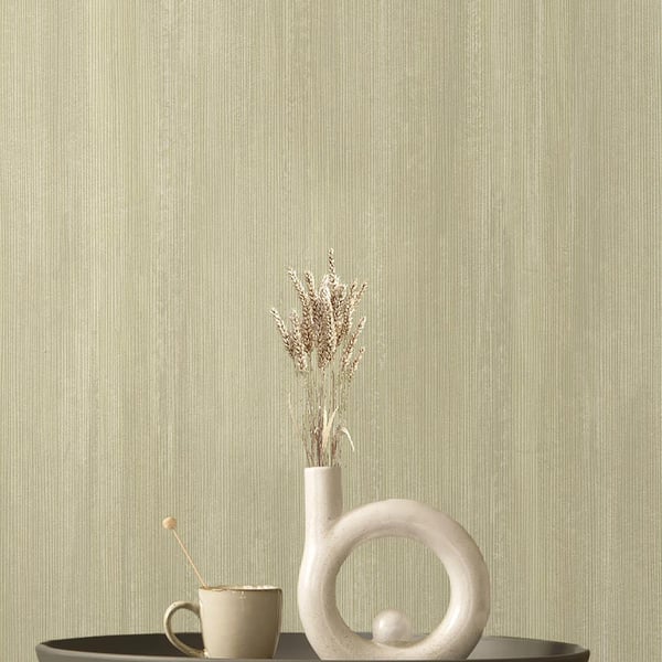 Verticale Struttura wallpaper in green color - pattern number 27542 - by Galerie in the Italian Textures 4 collection